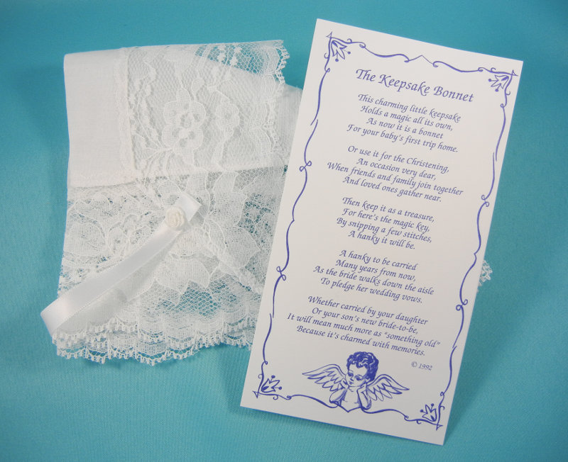 Lace Keepsake Bonnet